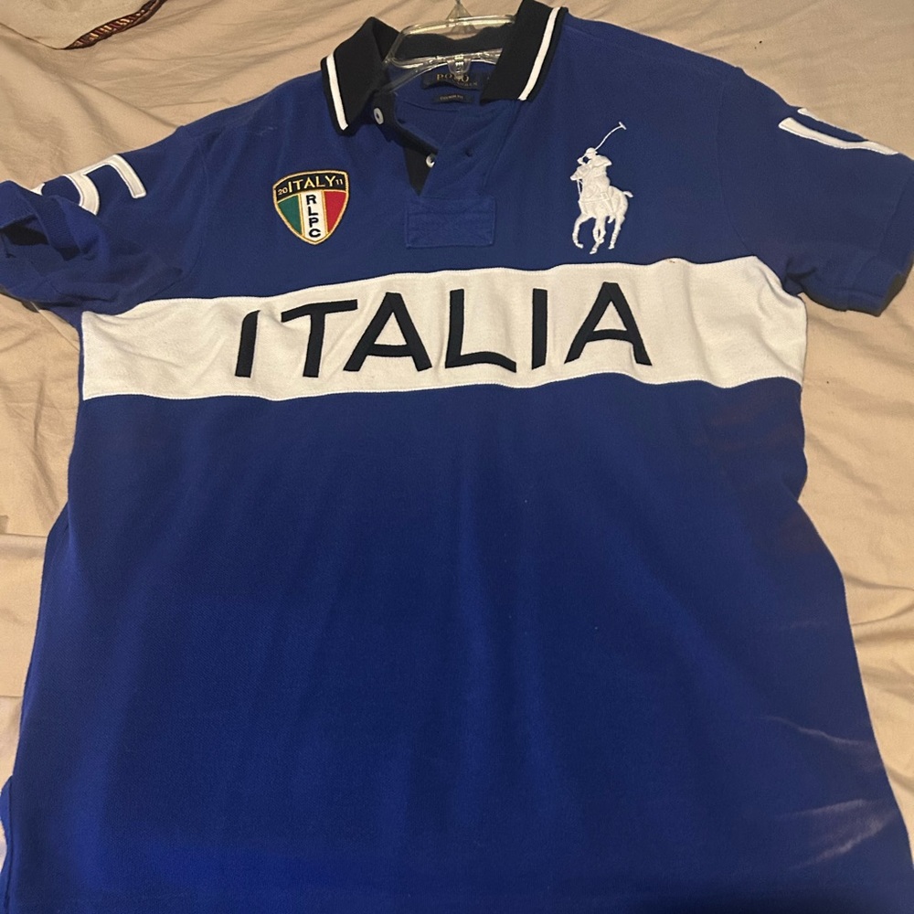 Ralph Lauren Italia polo shirt used size medium